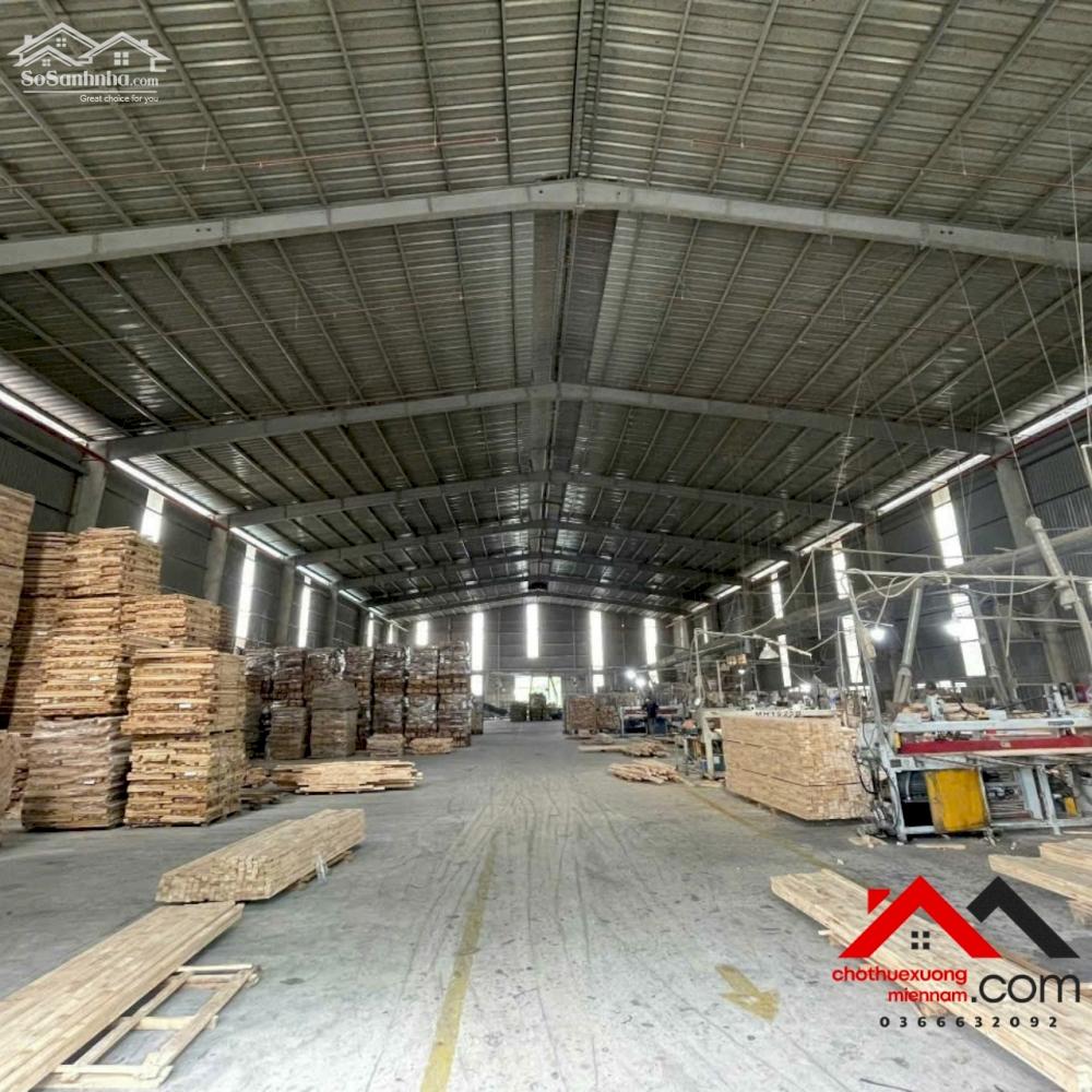 Cho thuê xưởng 6.000m² tại Vĩnh Tân, Tân Uyên – Khuôn viên 9.500m², PCCC tự động, giá 2.9 USD/m². Liên hệ: Chothuexuongmiennam.com - 0366632092