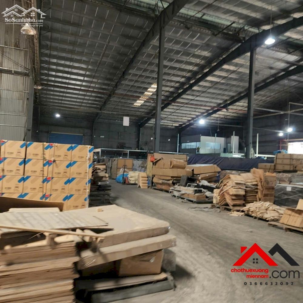 Cho thuê xưởng 6.000m² tại Vĩnh Tân, Tân Uyên – Khuôn viên 9.500m², PCCC tự động, giá 2.9 USD/m². Liên hệ: Chothuexuongmiennam.com - 0366632092