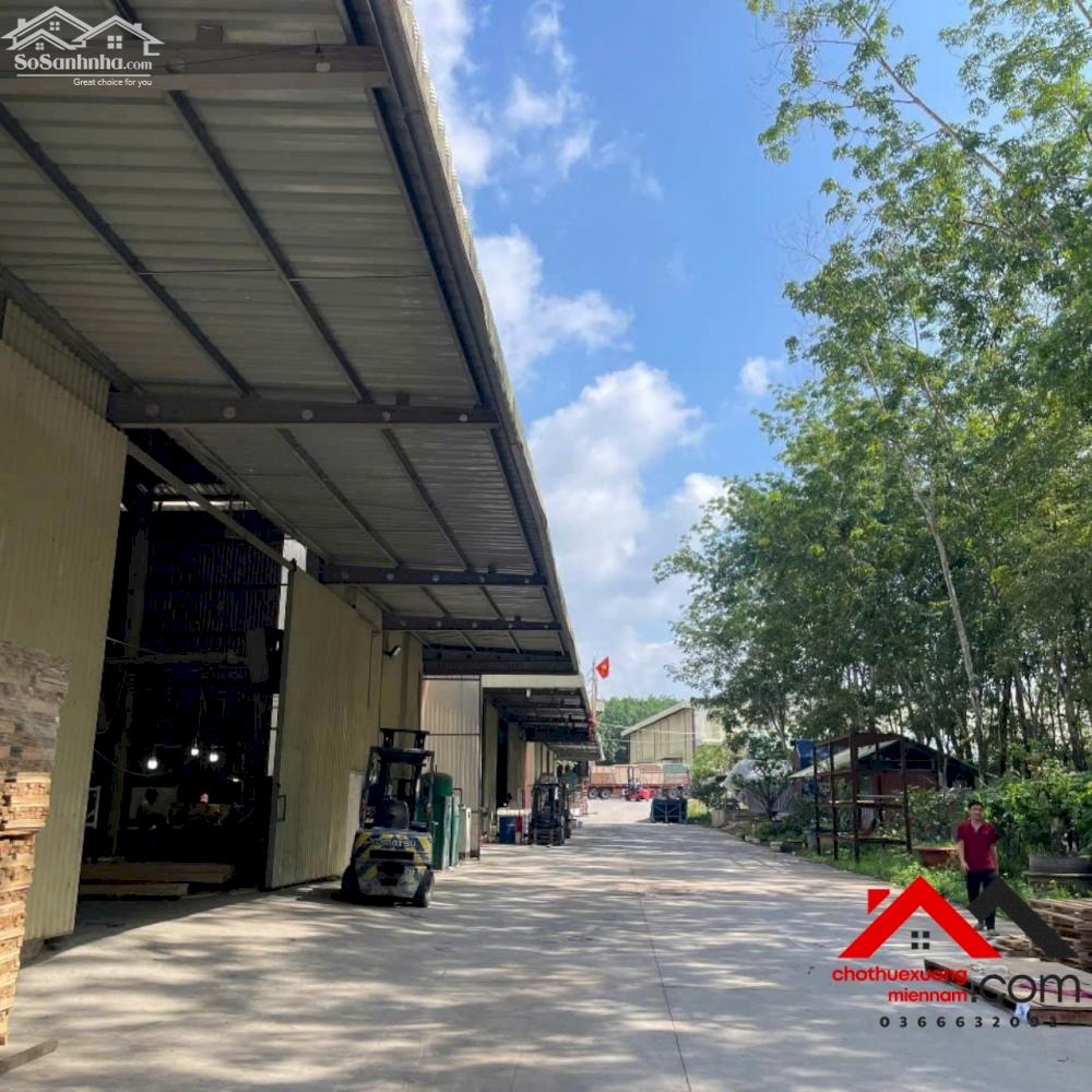 Cho thuê xưởng 5.500m² tại Dầu Tiếng – Khuôn viên 10.000m², PCCC đầy đủ, giá chỉ 2.1 USD/m². Liên hệ: Chothuexuongmiennam.com - 0366632092