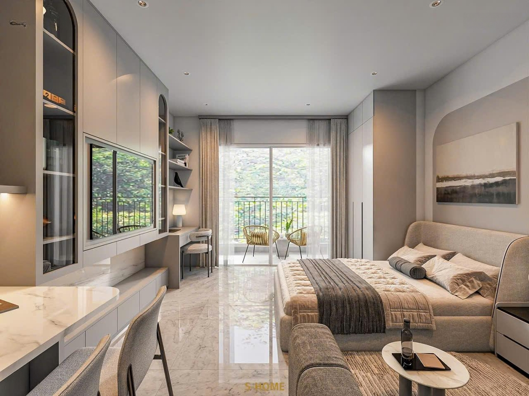 Cho Thuê Sunrise Riverside 1 Phòng Ngủ Giá Chỉ 6 Triệu5/Th Full Từ 9 Tr/Th. Liên Hệ 0969818885