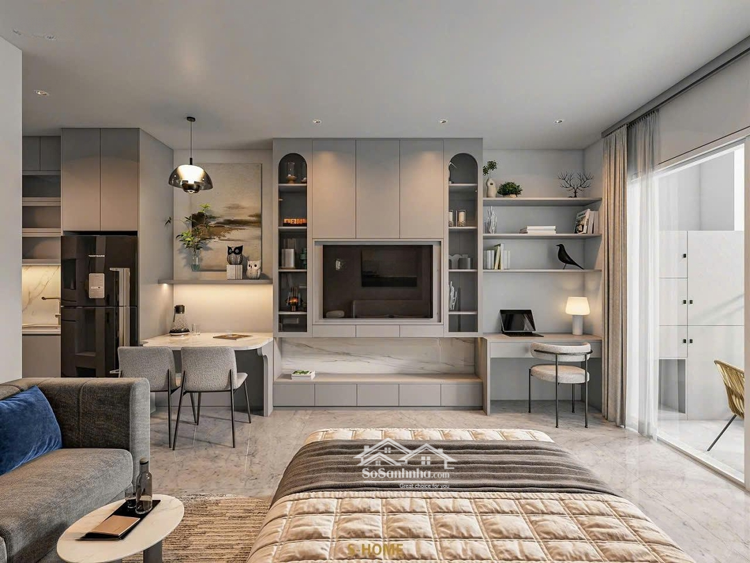 Cho Thuê Sunrise Riverside 1 Phòng Ngủ Giá Chỉ 6 Triệu5/Th Full Từ 9 Tr/Th. Liên Hệ 0969818885