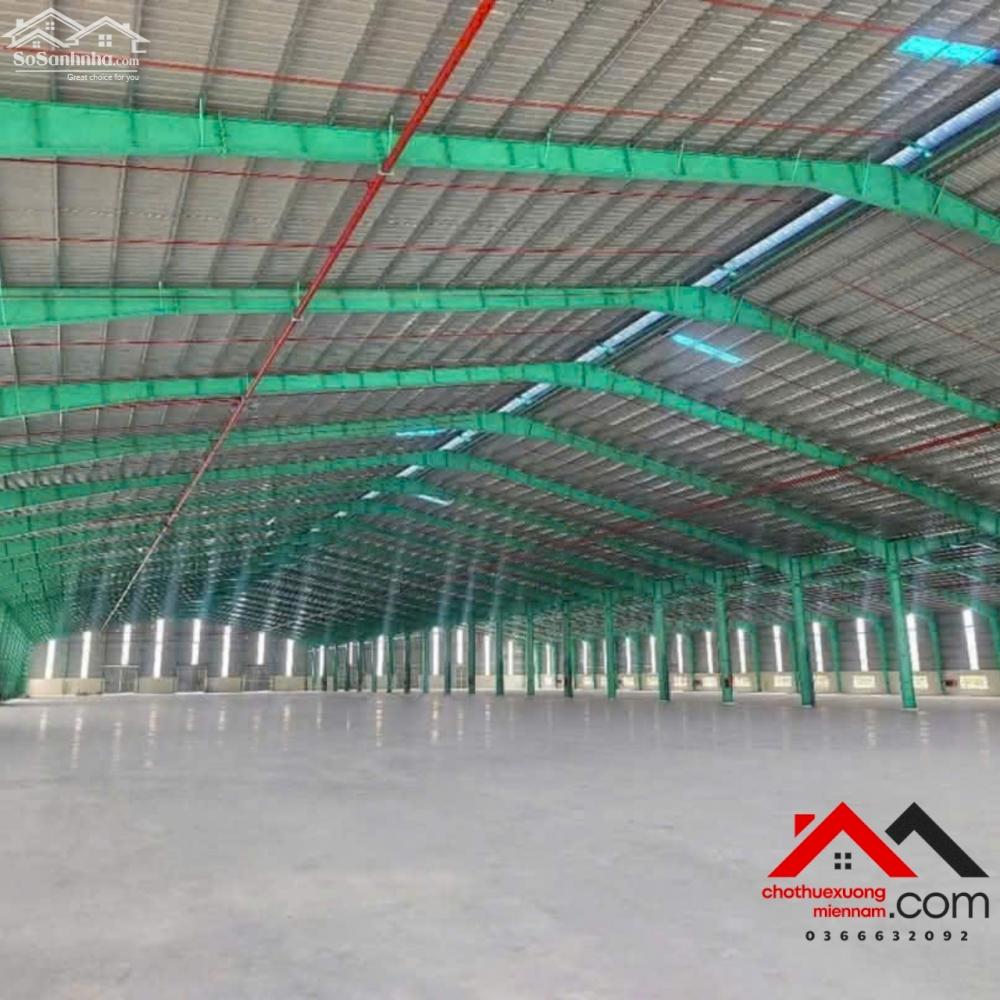 Cho thuê 11ha nhà xưởng trong KCN Mỹ Phước – Tổng diện tích 21ha, trạm điện 7.500kVA, giá 4.2 USD/m². Liên hệ: Chothuexuongmiennam.com - 0366632092