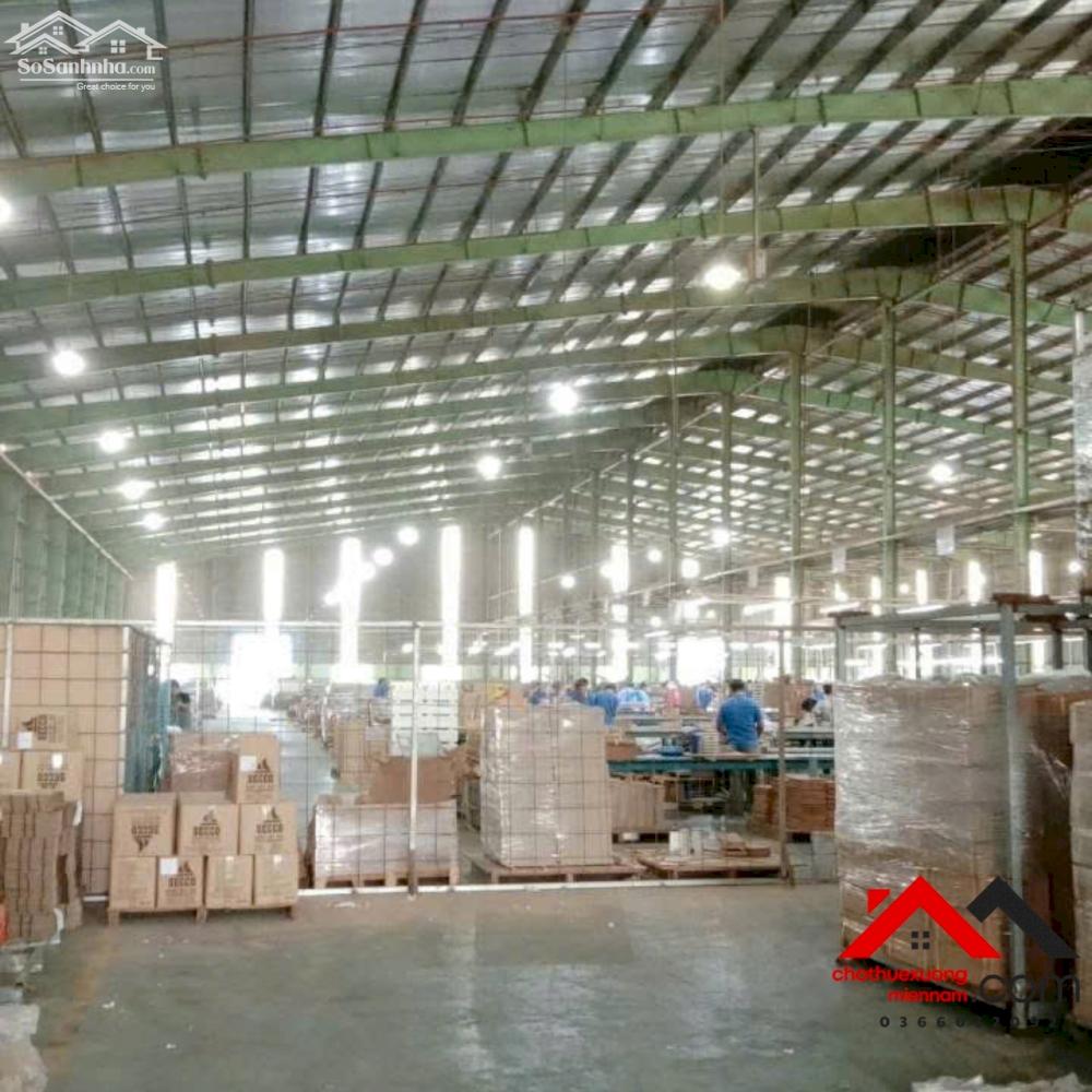 Cho thuê 11ha nhà xưởng trong KCN Mỹ Phước – Tổng diện tích 21ha, trạm điện 7.500kVA, giá 4.2 USD/m². Liên hệ: Chothuexuongmiennam.com - 0366632092