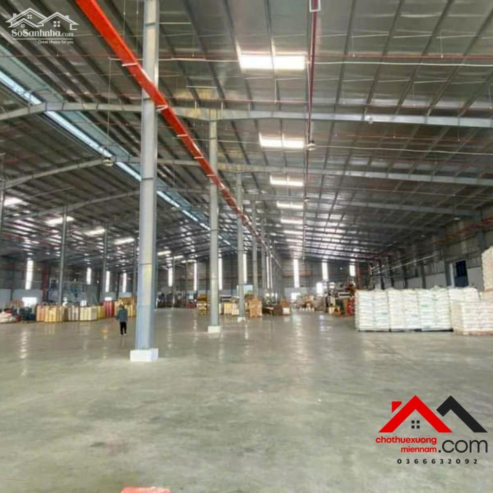 Cho thuê 11ha nhà xưởng trong KCN Mỹ Phước – Tổng diện tích 21ha, trạm điện 7.500kVA, giá 4.2 USD/m². Liên hệ: Chothuexuongmiennam.com - 0366632092