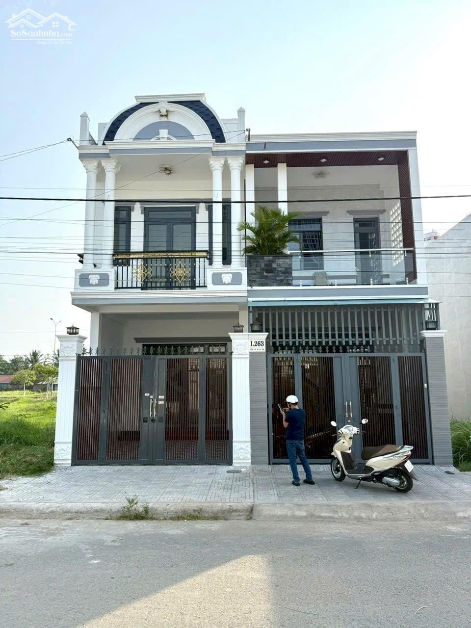 Bán Nhà Mới 100% Đường 7A Khu Minh Linh Phường 5 TP VĨNH LONG gần UBND PHƯỜNG 5