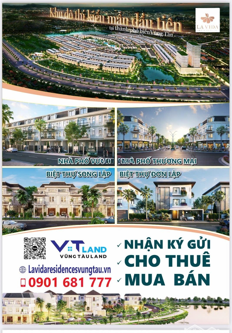 Bán Gấp Các Căn Liên Kế, Biệt Thự, Shophouse Dự Án Lavida Residences Alo Võ Thuỷ 0901681777