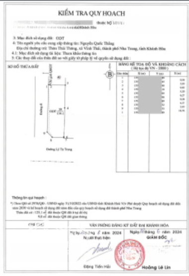 Bán Nhà Mặt Phố Đường Lý Tự Trọng 134 M2 Ngang 6M Cách Biển Trần Phú 400M Giá Bán 35 Tỷ P. Lộc Thọ, Nt