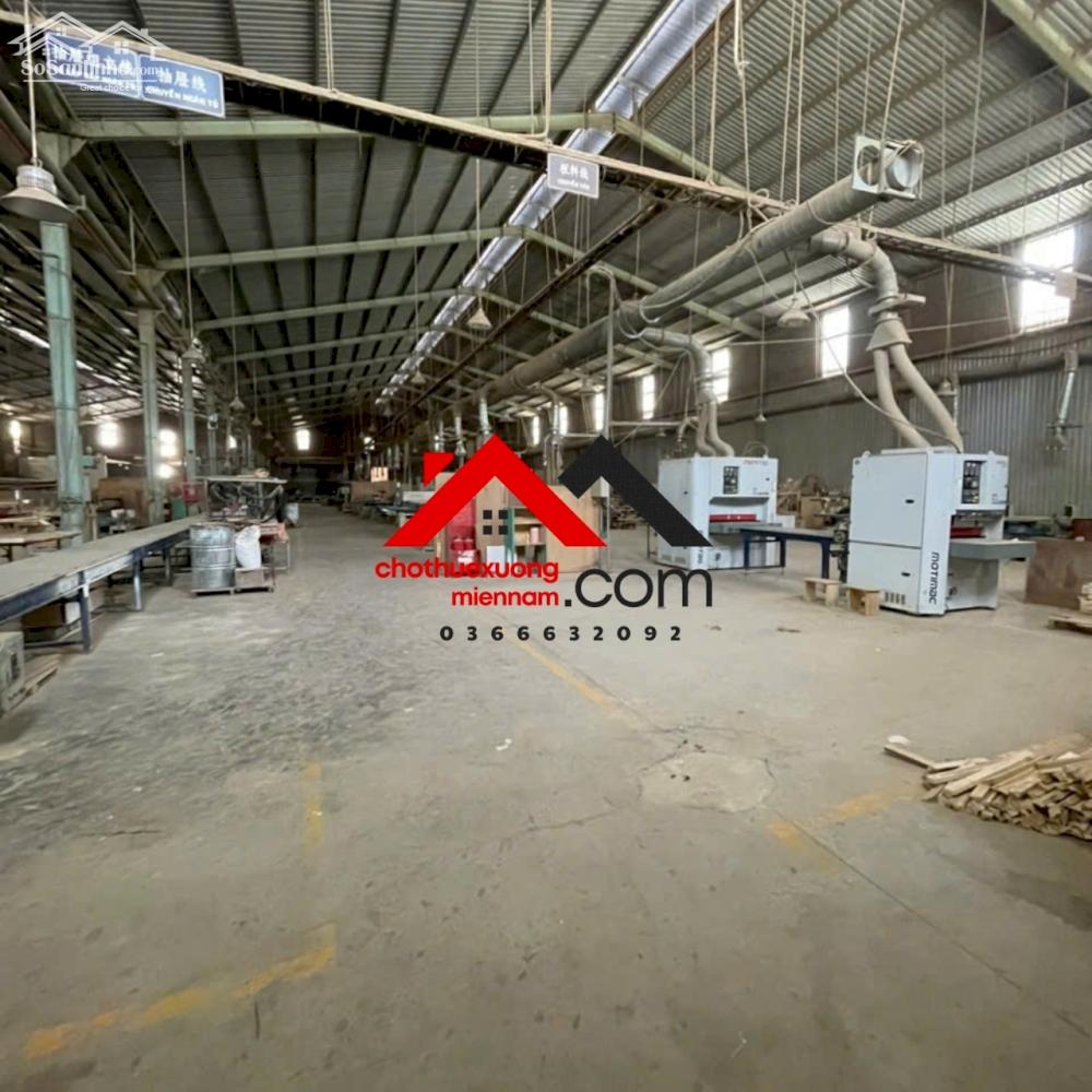 Cho thuê xưởng 4.400m² Thuận An Bình Dương – Có máy móc sản xuất gỗ hàng trắng – Giá chỉ từ 270 triệu/tháng. Liên hệ: Chothuexuongmiennam.com - 0366632092