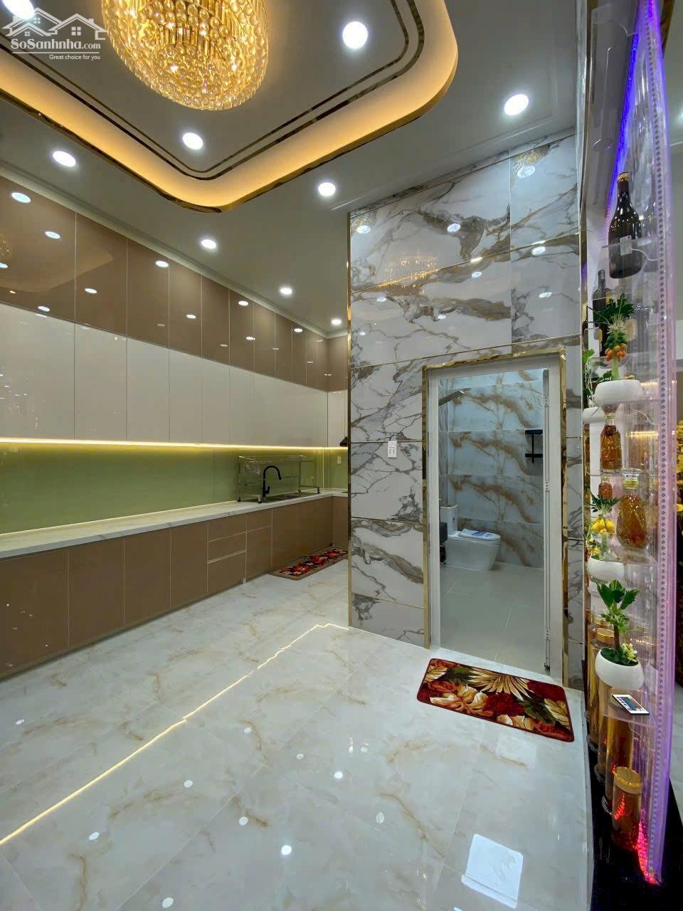 NHÀ MỚI MẶT TIỀN ĐƯỜNG MẬU THÂN, PHƯỜNG 3, TP VĨNH LONG (FULL NỘI THẤT)