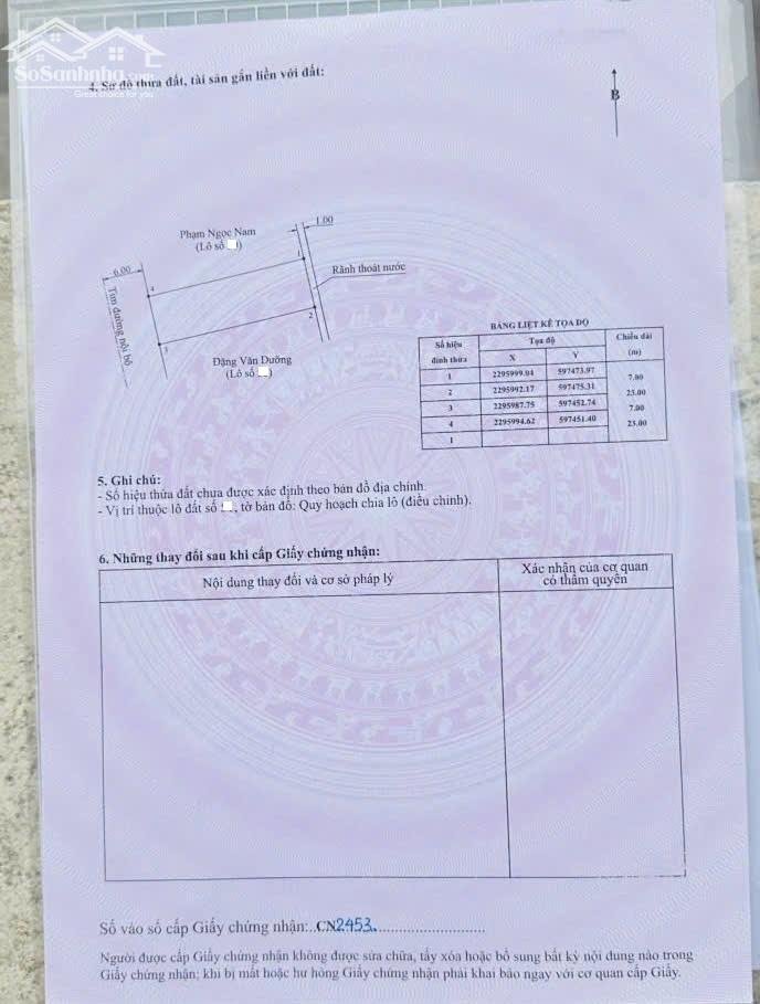 Bán lô đất 161m2 ngang 7m CC Thống Nhất Minh Tân Kiến Thụy giá hơn 3 tỷ