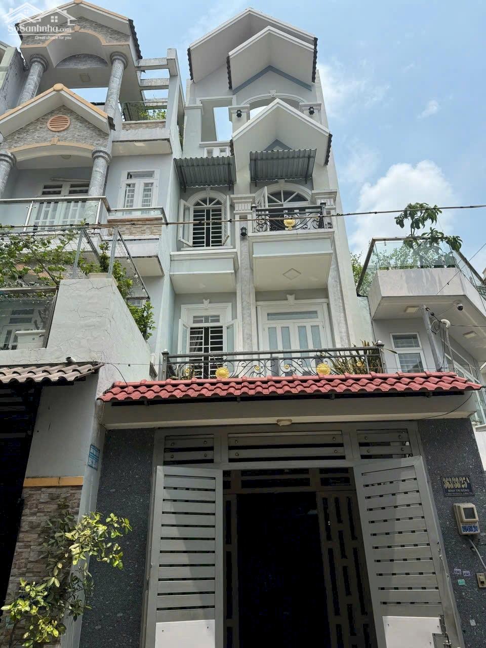 BÁN NHÀ LẦU đúc, Hẻm xe hơi, KHU LÊ VĂN QUỚI - ĐẤT MỚI