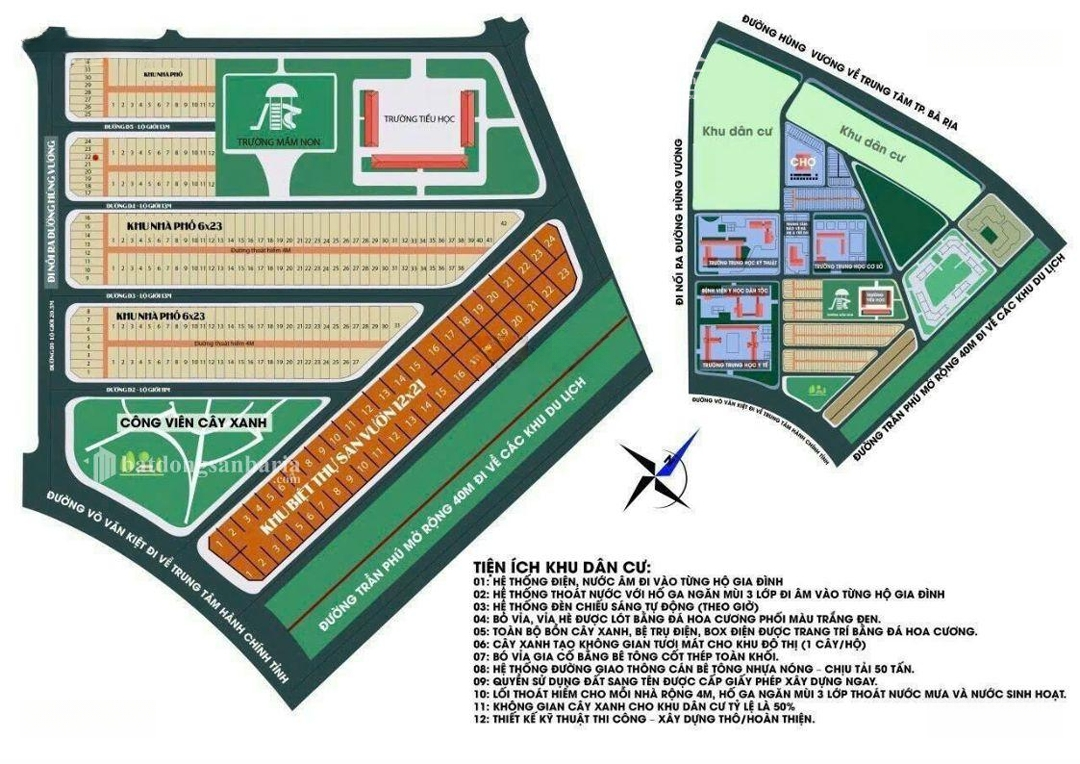 Bán Đất Tại Võ Văn Kiệt, Long Tâm, Bà Rịa, 2,65 Tỷ, 138M2, View Đẹp, Giá Siêu Hời