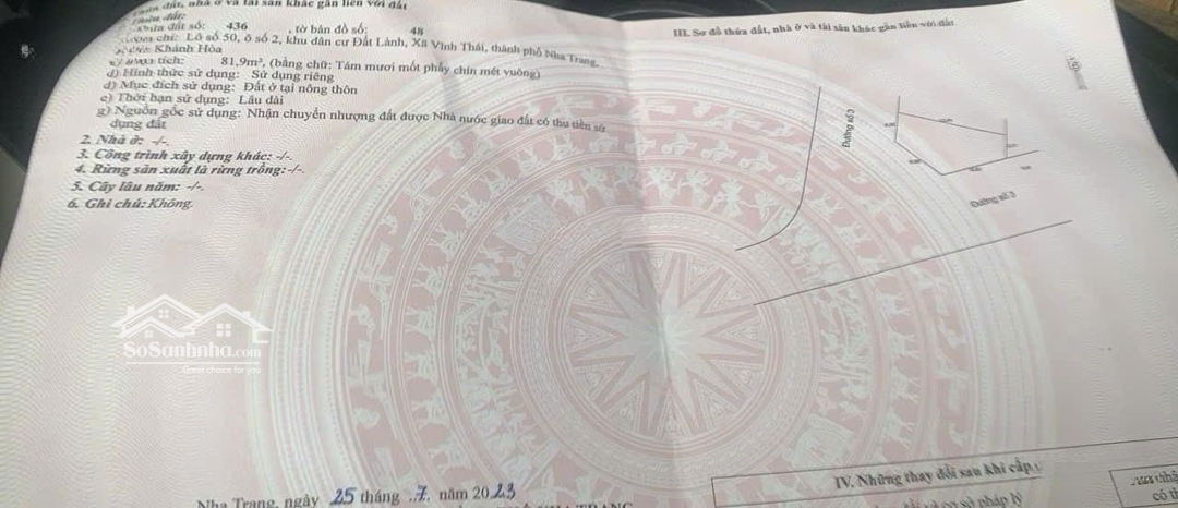 Bán Nhà 3 Mặt Tiền Đường 13M Khu Tái Định Cư Đất Lành - Nhà Đẹp Giá Tốt