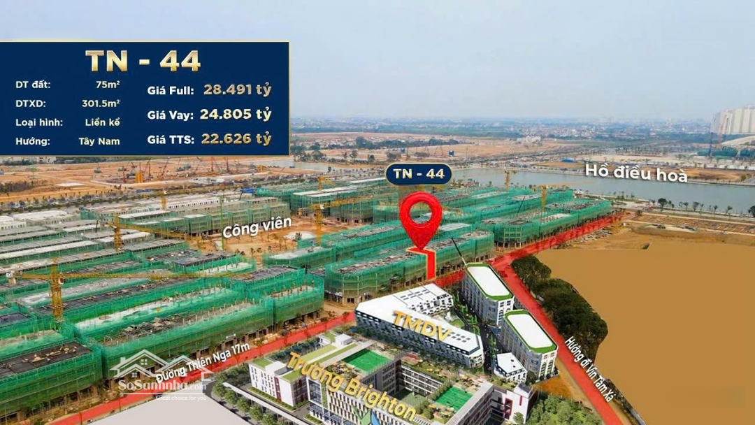 Bán Biệt Thự Vinhomes Cổ Loa, 22,626 Tỷ, 75 M2, Đông Hội, Đông Anh, Hà Nội