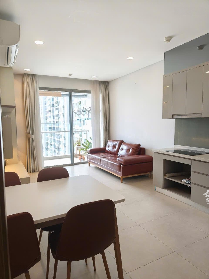Cho Thuê Căn Hộ Sky89 Q7, 2 Phòng Ngủ69M2 Full Nt Mới, Giá Thuê 15 Triệu/Tháng