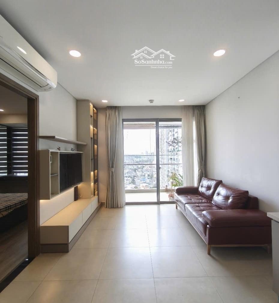 Cho Thuê Căn Hộ Sky89 Q7, 2 Phòng Ngủ69M2 Full Nt Mới, Giá Thuê 15 Triệu/Tháng
