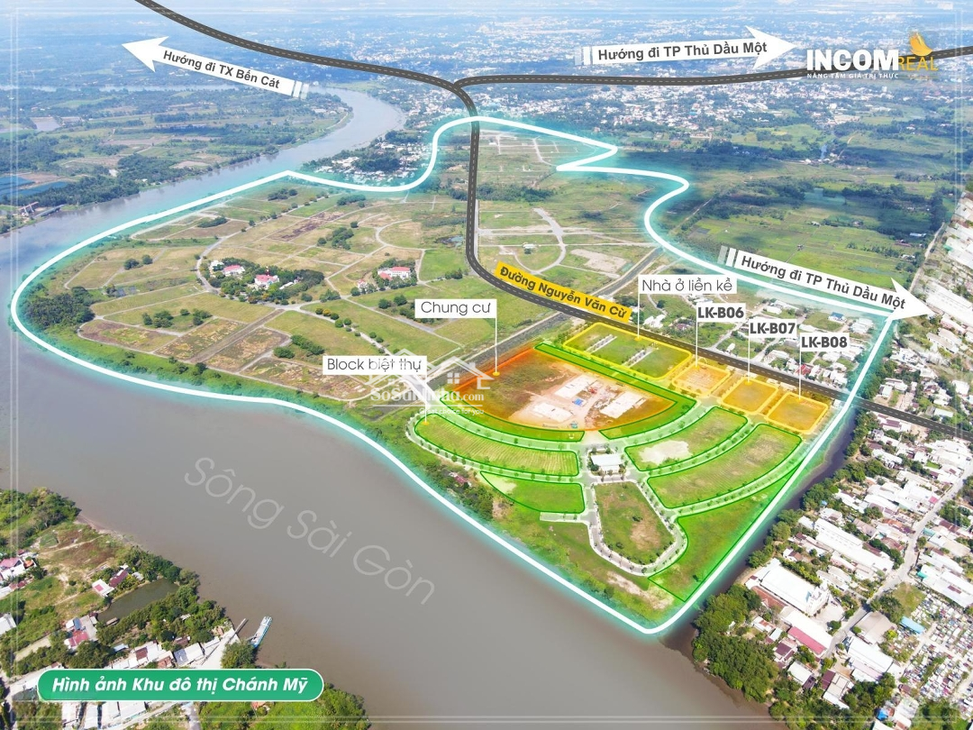 Bán Đất Nguyễn Văn Cừ 2,6 Tỷ, 100M2 Đường 18M Ngay Khu Đô Thị Sinh Thái Chánh Mỹ Tp. Thủ Dầu Một