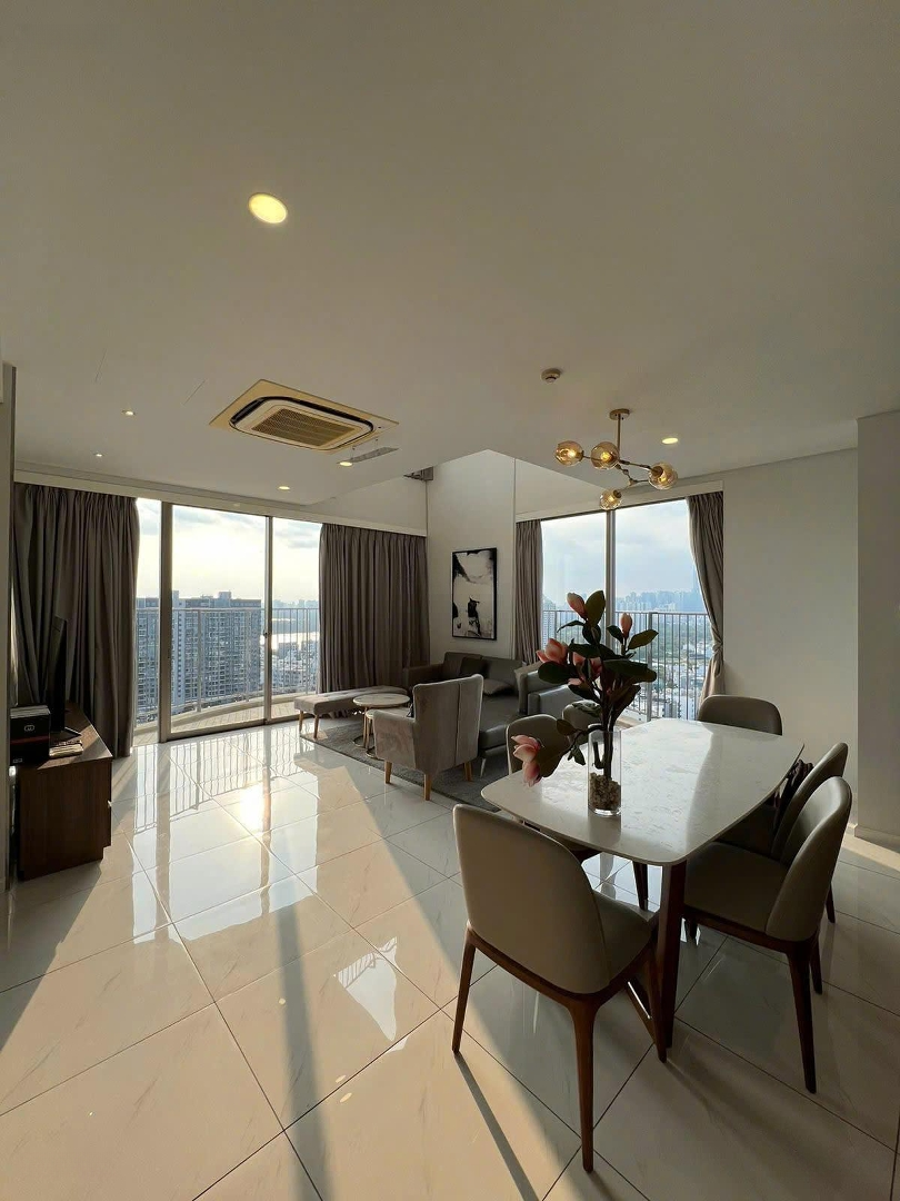 Hàng Hiếm Cho Thuê Duplex Waterina Suites Hơn 200M2, Giá Chỉ 55 Triệu, Nội Thất Cao Cấp