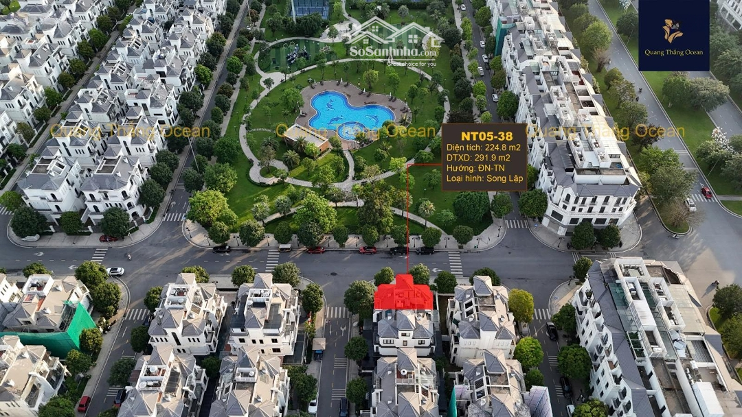 Biệt Thự Song Lập Góc Trục Chính Ngọc Trai Đảo Nhỏ Vườn Hoa Trung Tâm - Độc Bản Dành Cho Số Ít!