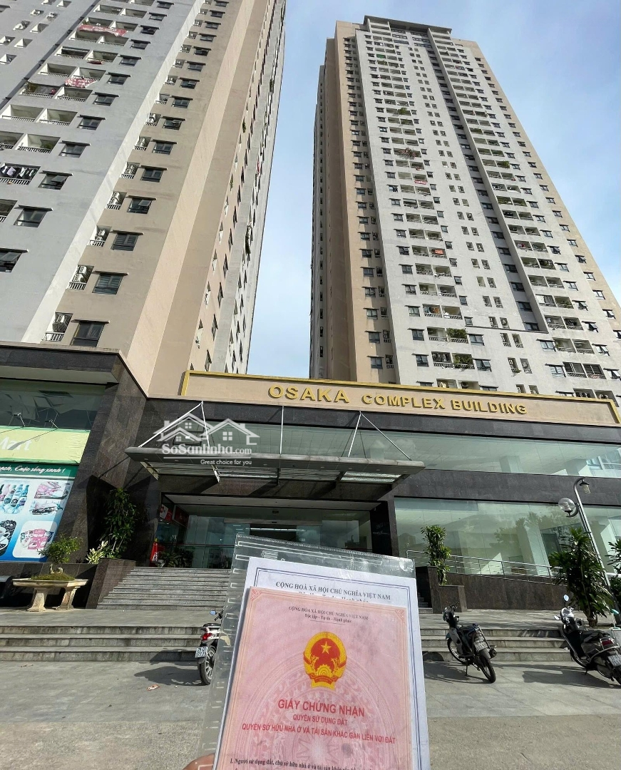 Bán Căn Hộ Osaka Hoàng Liệt 3 Ngủ Giá Chỉ Nhỉnh 4 Tỷ. Liên Hệ: 0986506304