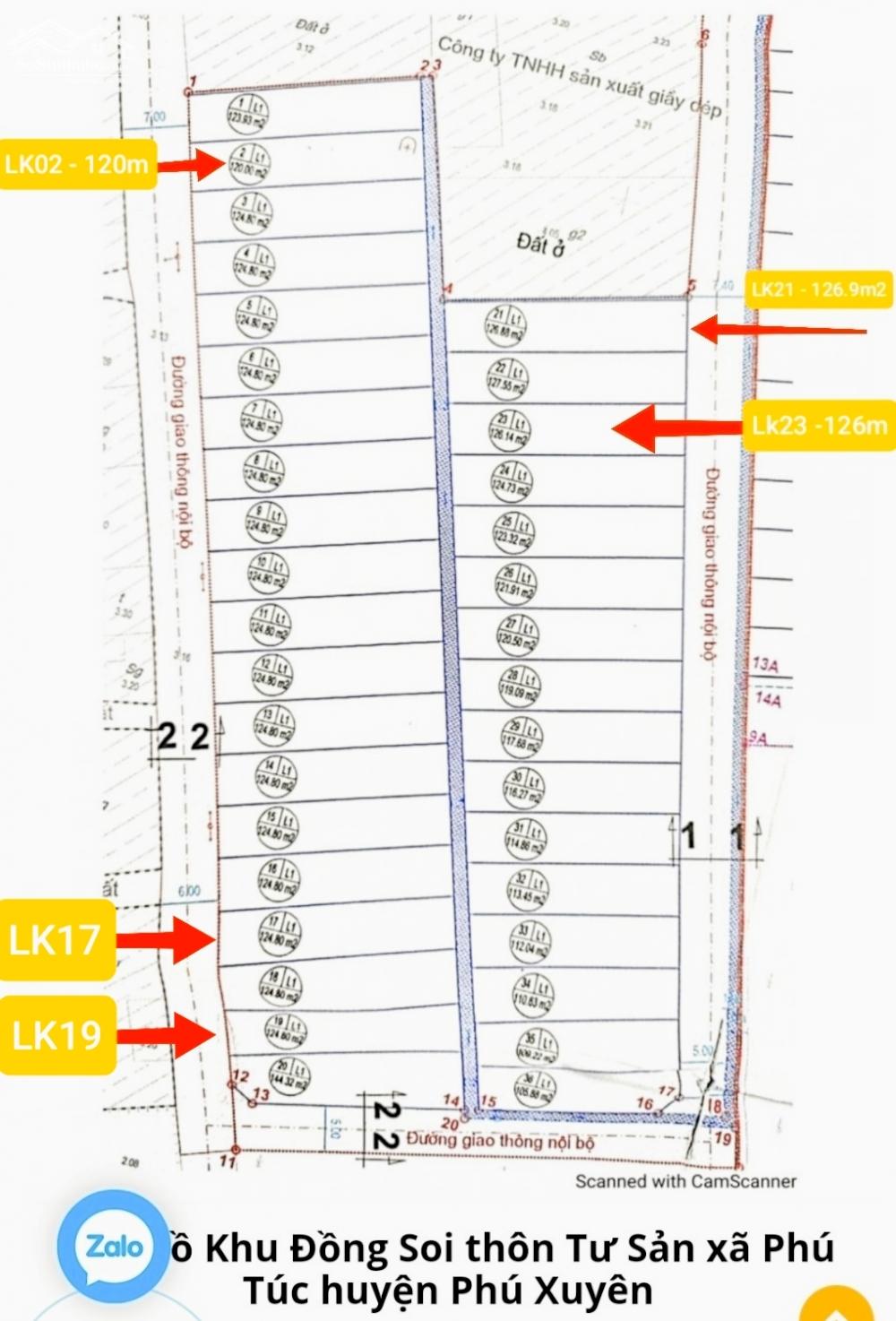 Rẻ. Đất Đ.Giá Đồng Soi Phú Túc-làng nghề giàu có cách Cienco5 0.5km,full tiện ích