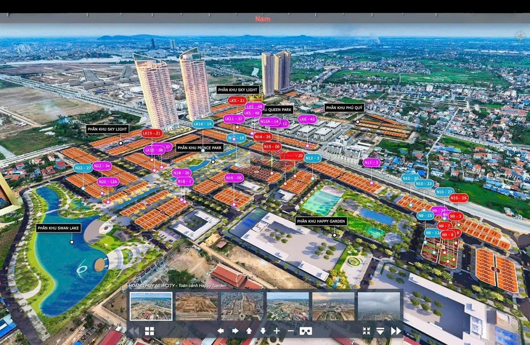 Quỹ 10 Căn Vốn 3 Tỷ Có Nhà 5 Tầng X 83M2 Hoàng Huy New City,Mặt Tiền6M Đường 18M Ngay Hành Chính Mới Hp