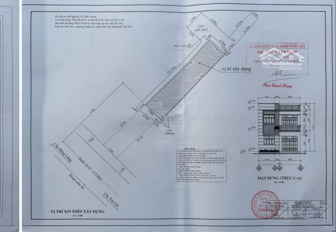 Cho Thuê Đất Mặt Tiền Ql91 Vị Trí Đắc Địa