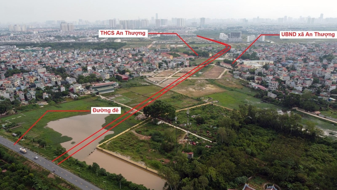 Bán Nhà Mặt Tiền 6.4M "Vàng" Trục Liên Xã An Thượng - Giá Bán 135 Triệu/M², Sổ Đỏ Chính Chủ