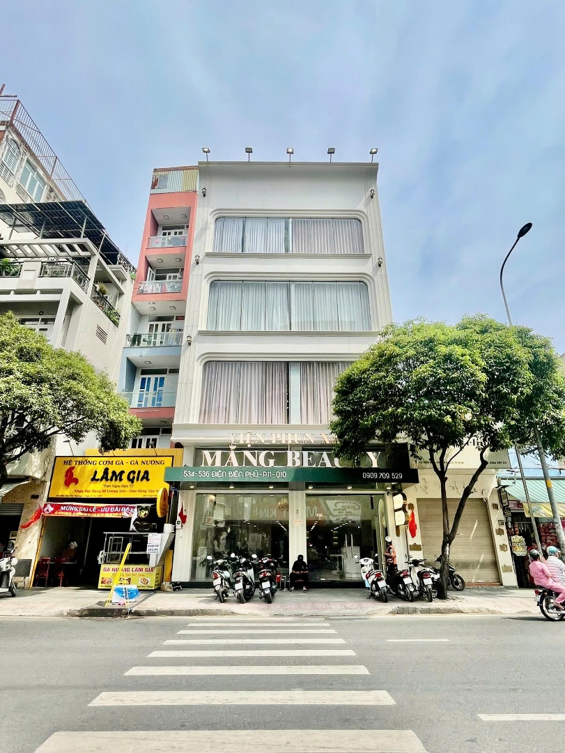 Đi Định Cư Bán Gấp Tòa Nhà Mặt Tiền Điện Biên Phủ, Q.10 - 205M2 (8.5 X 22M) - 5 Tầng - Hđt 180 Triệu