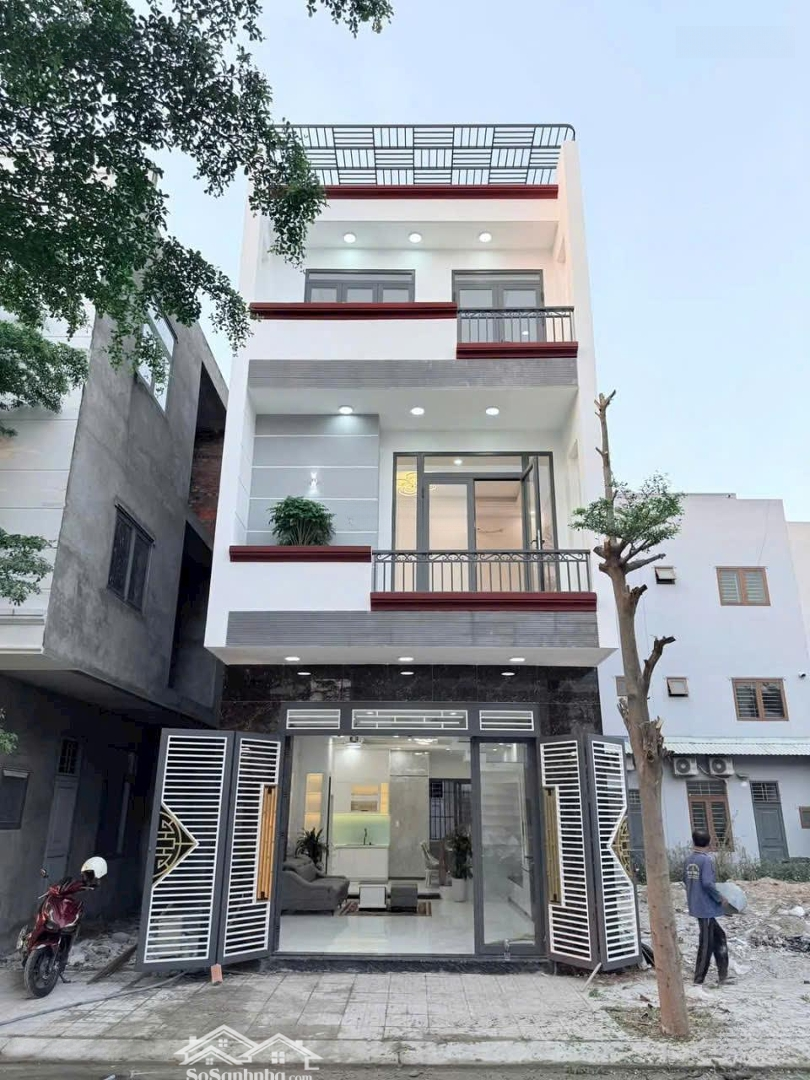Bán Nhà 1 Trệt 2 Lầu Ngay Ngã 4 Hoà Lân, Cạnh Khu Dân Cư Vietsing Thuận An, Bình Dương