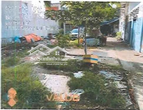 Bán Đgts Đất Tại Phường Lái Thiêu, Thị Xã (Nay Là Thành Phố) Thuận An, Tỉnh Bình Dương