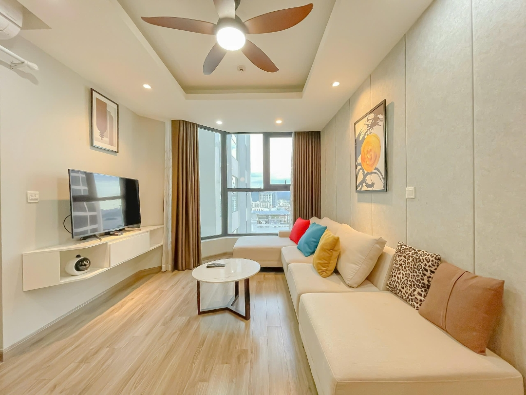 Cho Thuê Căn Hộ 2 Phòng Ngủ 2 Vệ Sinhhud Building Mặt Tiền Đường Nguyễn Thiện Thuật, Phường Tân Tiến, Nha Trang