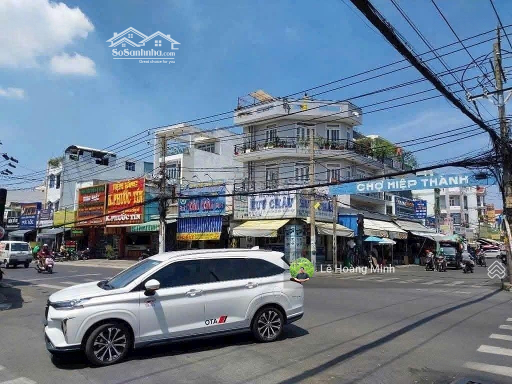 Quá Rẻ Nhà Shr 6,3M X 28M. 172M2 Mặt Tiền Ngay Chợ Hiệp Thành 13