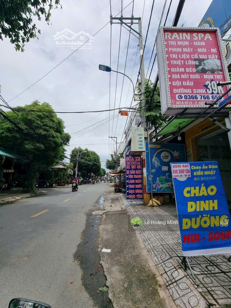 Quá Rẻ Nhà Shr 6,3M X 28M. 172M2 Mặt Tiền Ngay Chợ Hiệp Thành 13