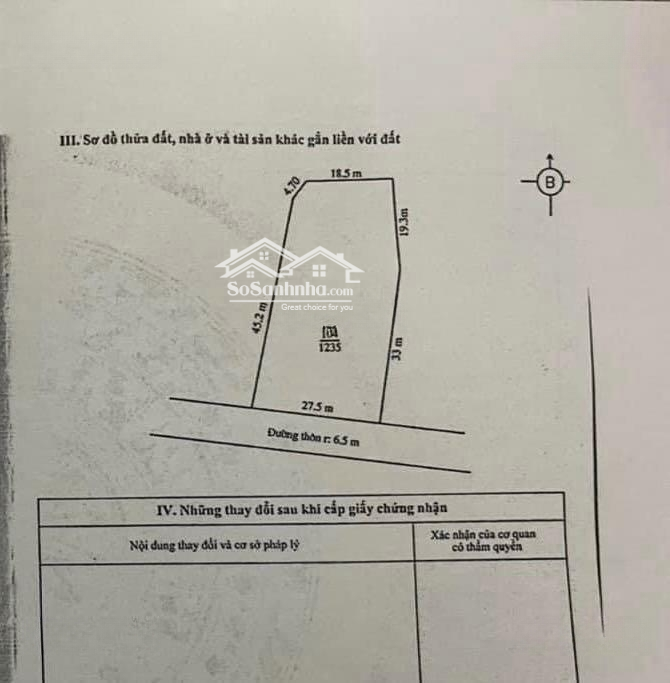 Bán Đất Sát Mặt Biển Tại Xã Quảng Thái, Quảng Xương, Thanh Hóa, Giá Bán 19 Triệu/M2, 1235 M2