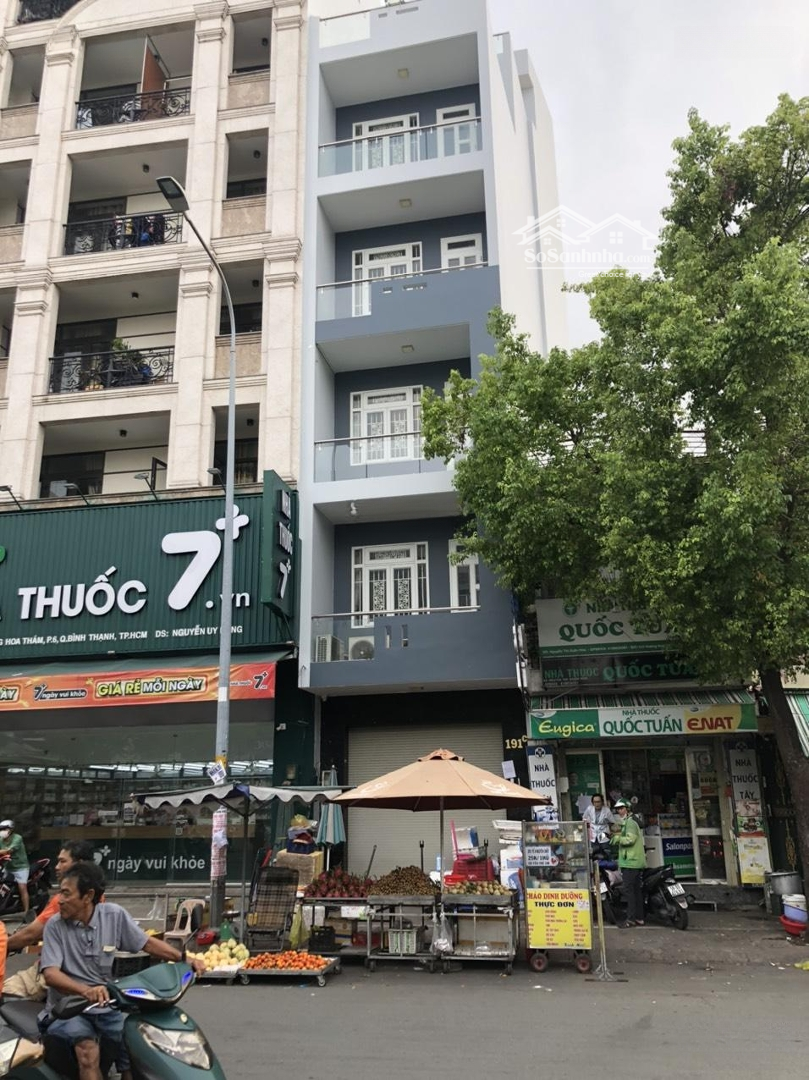 Bán Gấpmặt Tiềnhoàng Hoa Thám, P6, Bt, 5M X21M Cn 105M2, 7 Tầng Thang Máy, Giá Bán 23,5 Tỷ