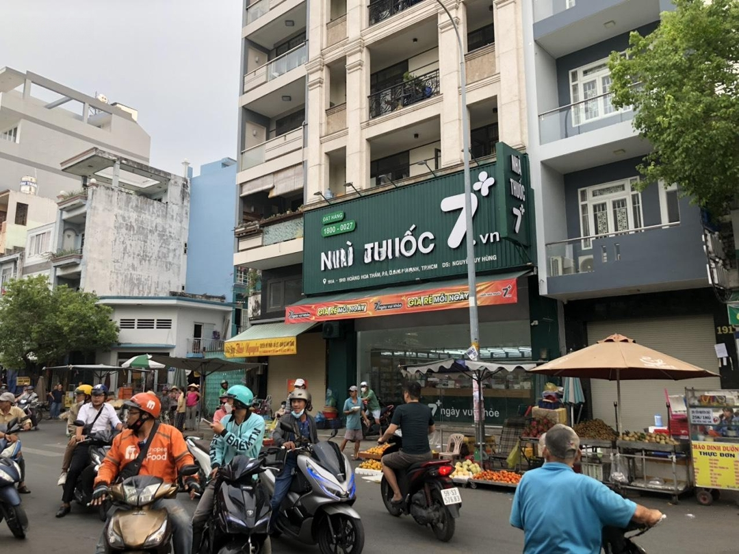 Bán Gấpmặt Tiềnhoàng Hoa Thám, P6, Bt, 5M X21M Cn 105M2, 7 Tầng Thang Máy, Giá Bán 23,5 Tỷ