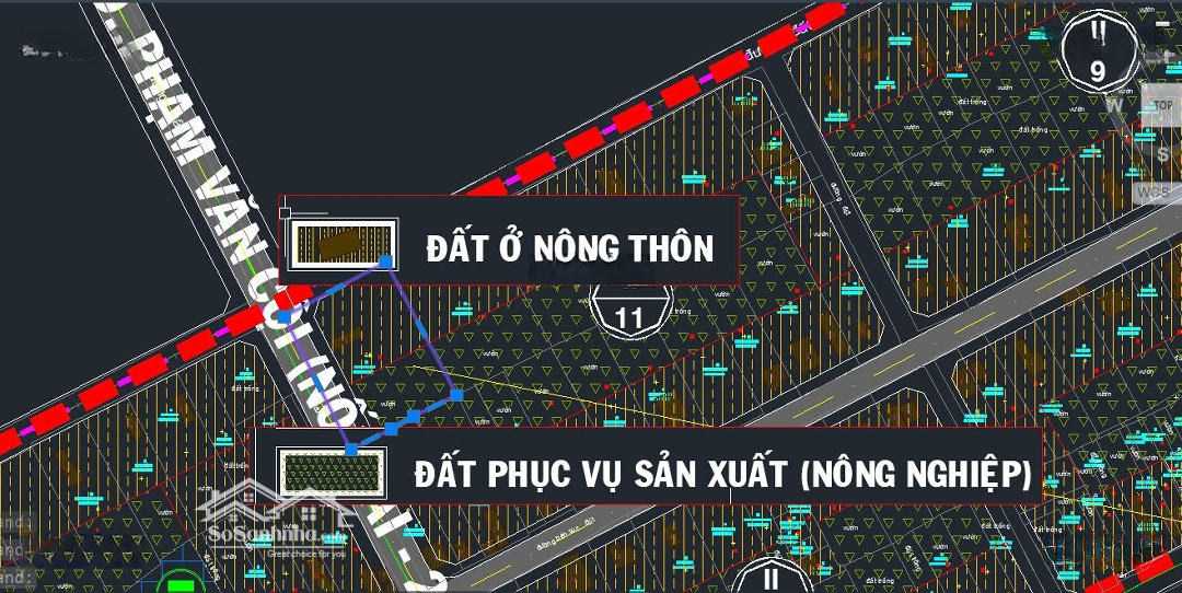Ngộp Hạ Giá Bán Đấtmặt Tiềnphạm Văn Cội Nối Dài Kdc Hiện Hữu, Có 1052M2 Thổ Cư