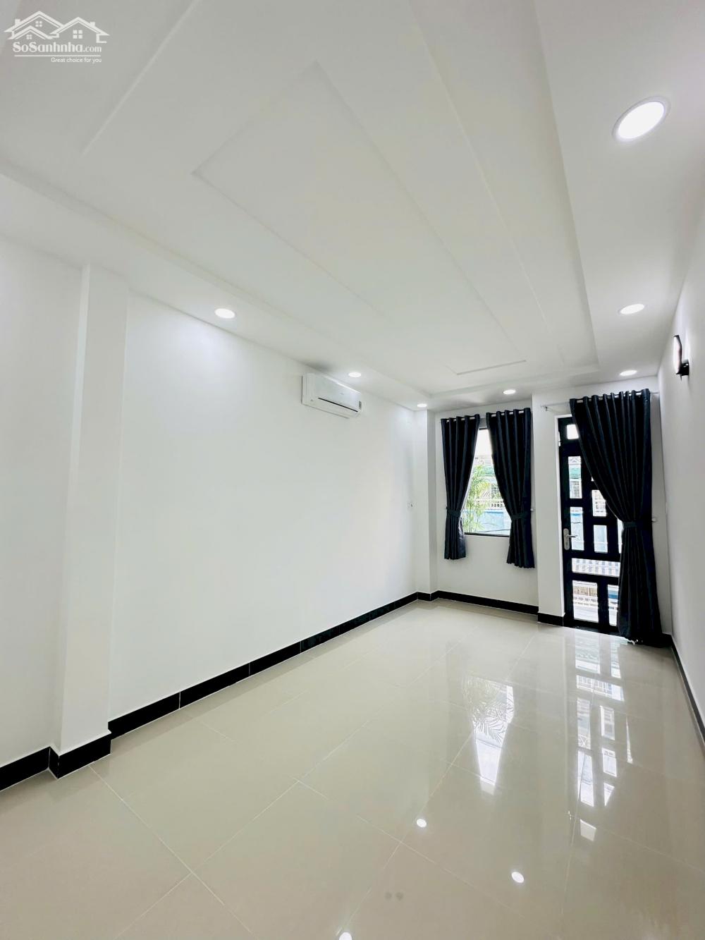 Bán nhà mới 4 tầng, HXH 6m Bành Văn Trân, khu sang giá chỉ 6.99 tỷ TL