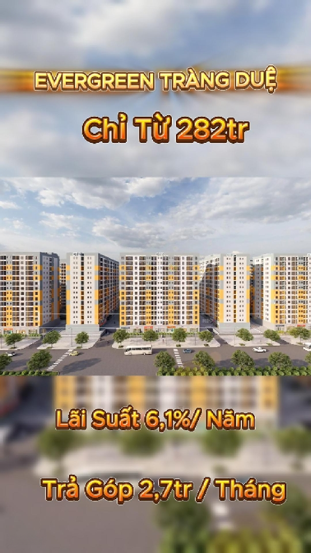 Chỉ 282 Triệu Sở Hữu Căn Hộ 2 Phòng Ngủ Sổ Hồng Lâu Dài, Cạnh Kcn Lg, Tiện Ích Chẳng Kém Gì Cc Cao Cấp
