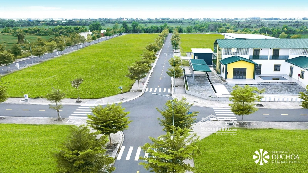 Đất Nền Đức Hòa Central - Trung Tâm Giữa Đại Đô Thị Vinhomes - Giá Chỉ Từ 1,53Tỷ/Lô - Sổ Liền Tay