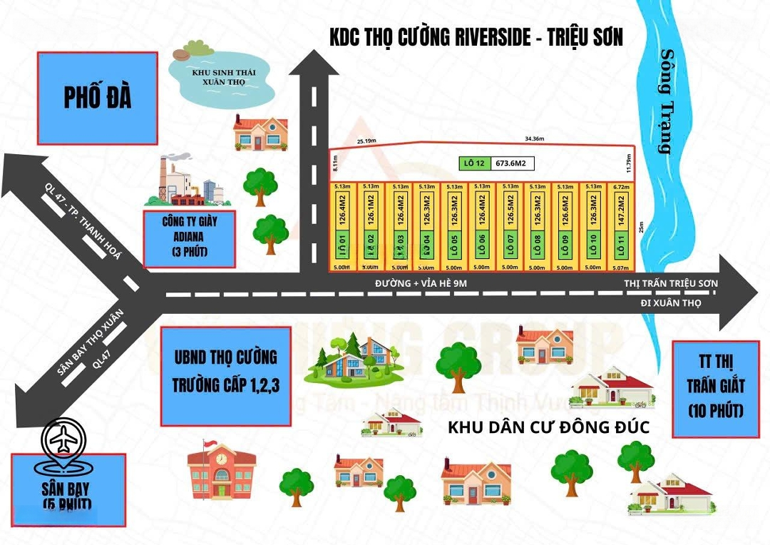 Hơn 300 Triệu Sở Hữu Ngay Lô Đất 125M2 Full Thổ Cư