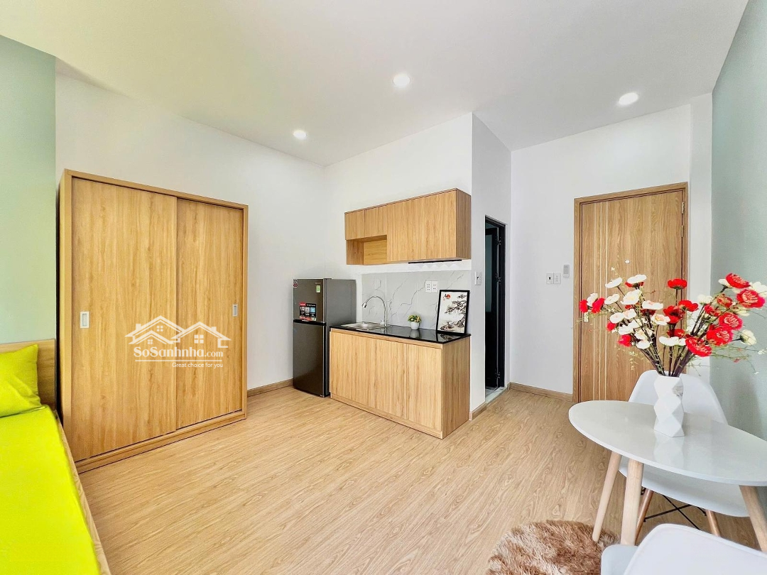 Cho Thuê Phòng Studio ( Không Gác ) Sẵn Nội Thất Ngay Bảy Hiền - Lạc Long Quân