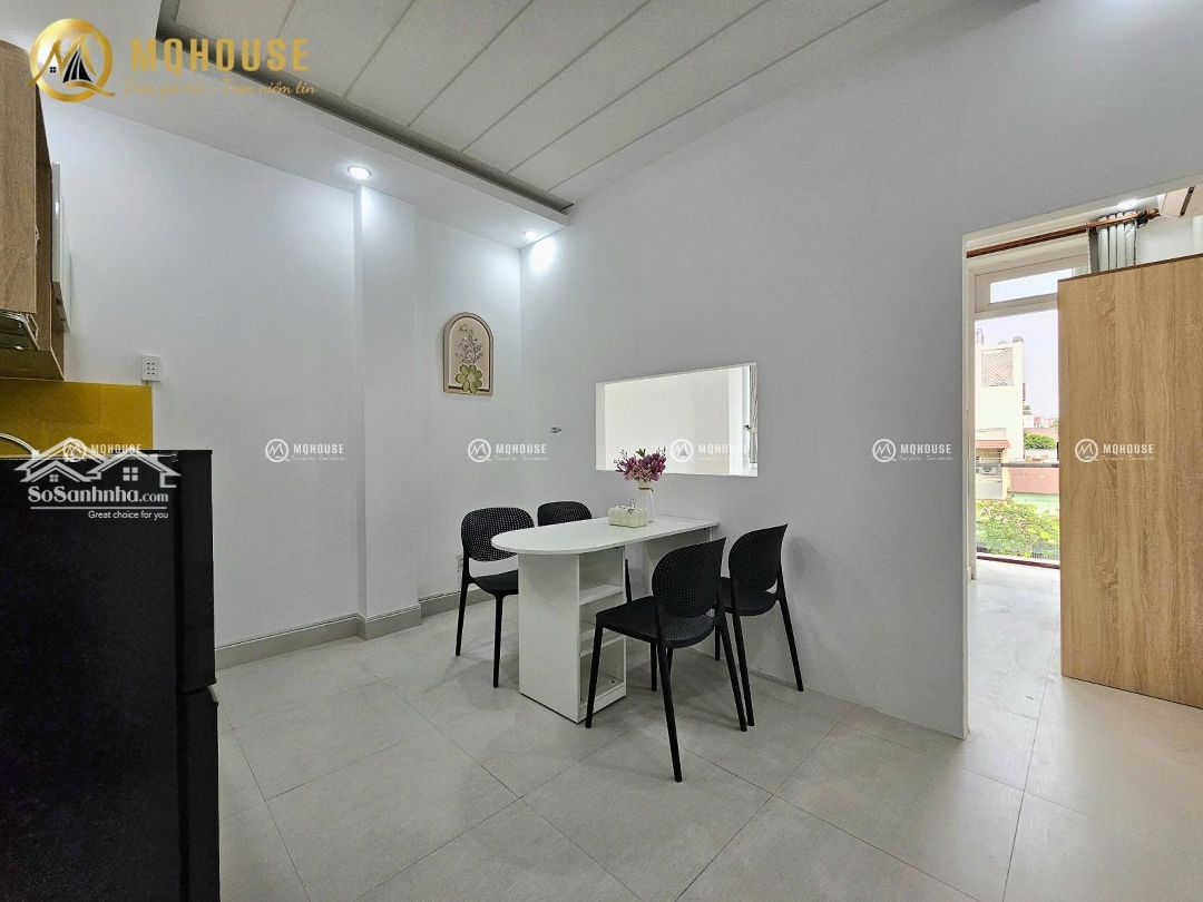 Cho Thuê Căn Hộ 1 Phòng Ngủbancol Ngay Khu Bàu Cát Full Nội Thất Siêu Rộng Thang Máy Tận Phòng - Tân Bình