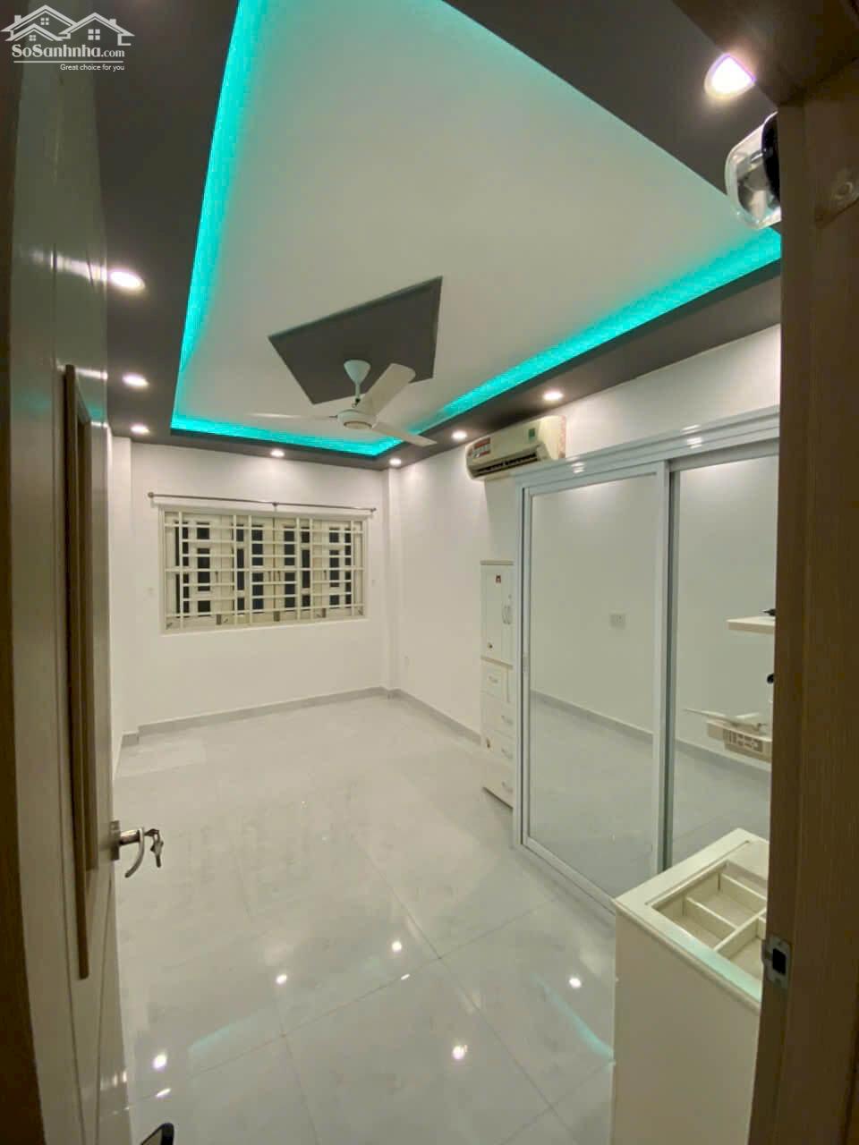 Cho thuê nhà Vạn Kiếp P2 BT, 3x16m, lửng 2 lầu, 5PN3WC, NT cơ bản, 22tr