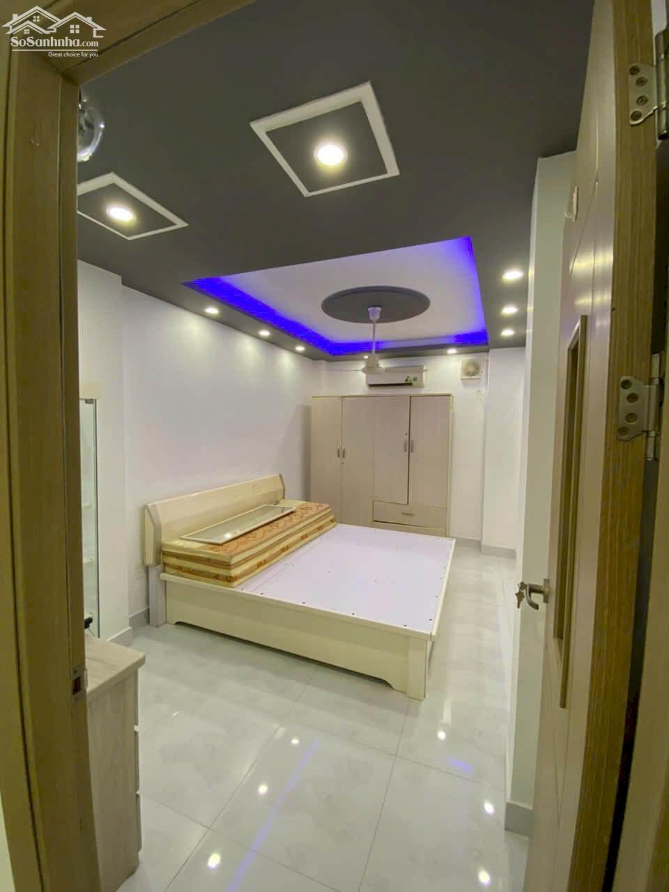 Cho thuê nhà Vạn Kiếp P2 BT, 3x16m, lửng 2 lầu, 5PN3WC, NT cơ bản, 22tr