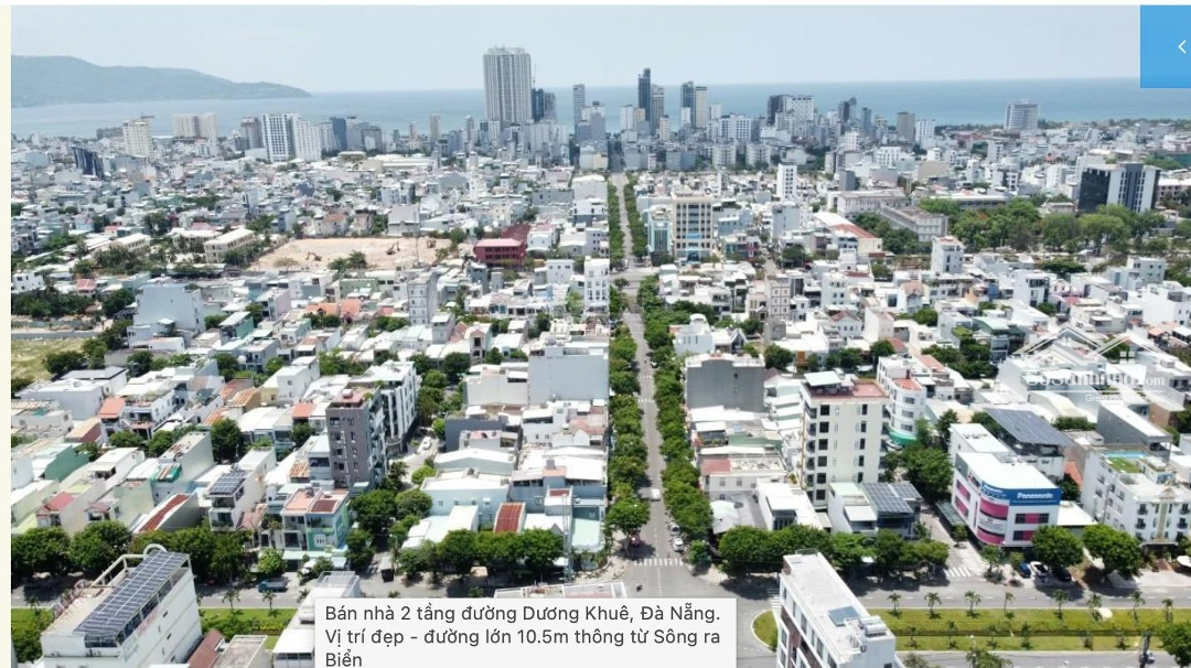Bán Nhà Mặt Tiền Dương Khuê, P.mỹ An, Q. Ngũ Hành Sơn, 105M2 (5X21), Giá Bán 12 Tỷ Có Tl