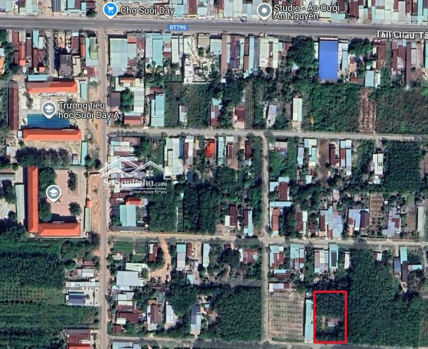 Bán Đất Thổ Cư Nở Hậu, Vị Trí Tại Khu Dân Cư Sầm Uất Chợ Suối Dây