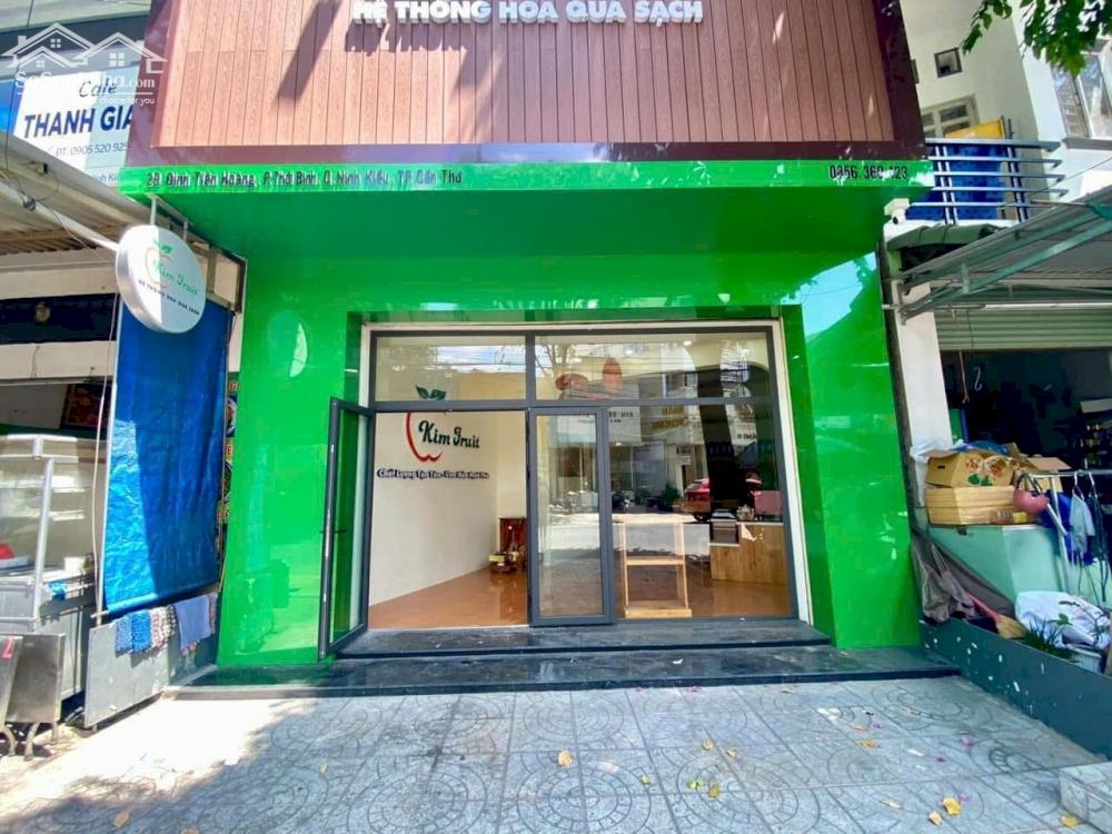 Cho thuê nhà mặt tiền đường đinh tiên hoàng gần cv hùng vương giá 17 triệu