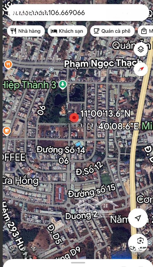 11X30M Siêu Rẻ Đường Số 23 Hiệp Thành 3, Đối Diện Công Viên Lớn, Vị Trí Vip Nhất. Phường Hiệp Thành